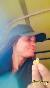 Trying out road sides food......