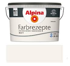 Innenfarbe, weiß, matt, für wände und decken, reichweite ca. Alpina Farbrezepte Innenfarbe Wandfarbe Matt Kaufland De
