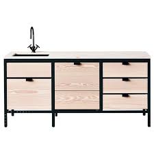 contemporary kitchen unit b in solid