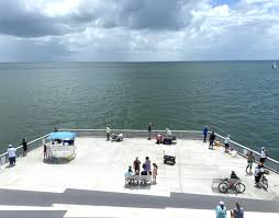The man told police that a protester's bicycle hit his wife. The New St Pete Pier Know Before You Go Florida Lives