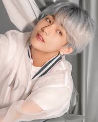 Comment Yes If You Like Taehyung With Silver Hair Colour Silver Hair Boy Kpop Hair Color Silver Hair Color