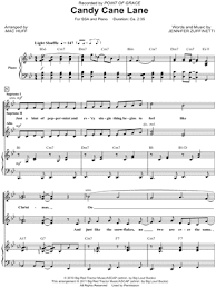 Take a trip down the candy cane lane with me it's so magical can turn your dreams into best so get dress, and impressed you and the lights on the window. Point Of Grace Candy Cane Lane Arr Mac Huff Ssa Choir Piano Choral Sheet Music In Bb Major Download Print Sku Mn0127450