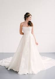 Naomi Neoh Pandora Hand Painted Floral Print Organza Strapless Wedding Dress Cheap Wedding Dress Organza Strapless Wedding Dress Wedding Dresses For Sale
