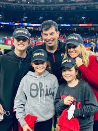 Ohio State football coach Ryan Day's wife kept family going this year