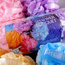 Great for a bridal or baby shower favor, simply change the color and scent to fit the occasion. Buy Loofah Bath Sponge Lace Mesh Set 2 Scrubs In 1 By Shower Bouquet Large Full 60g Pouf 4 Pack Spa Colors Body Luffa Loofa Loufa Puff Exfoliate Cleanse Skin With Luxurious Bathing Accessories Online In South
