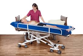 Shower Trolley Bariatric Sina Harbor Medical Wellness Design Medical Bariatric
