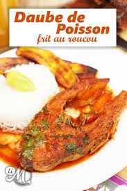 Daube De Poisson Frit Au Roucou Recette Poisson Frit Daube Recette Daube