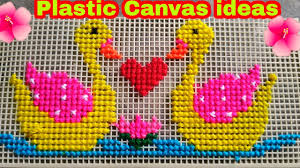 The perfect fabric for your needlepoint projects! Plastic Canvas Wall Hanging Ideas Cross Stitch Duck Design Youtube