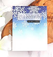 Simon Says Stamp Diecember Simon Says Simon Says Stamp Snowflake Cards