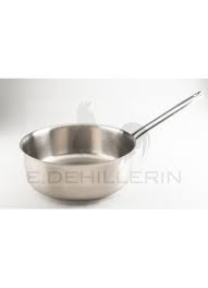 Saucepan In S Steel With Bronze Handle Induc Inox Cooking Utensil