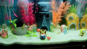 Best Complete Spongebob Theme Aquarium Aquarium Decor Aquarium Aquarium Decorations