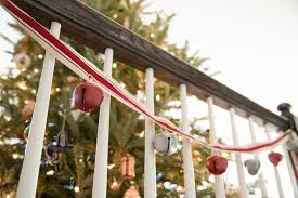 Werchristmas scandinavian blue spruce christmas garland with pine cones we used them to run along our banister rail added some battery powered lights, and they really did look fantastic! 9 Beautiful Staircase Decorations For Christmas