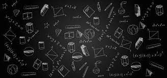 Background For School With Chalk Drawings On Black Chalkboard In 2021 Chalk Drawings Doodle Background Drawing School