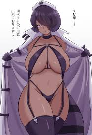 kiteman442, shiboritoranaide onna shounin-san, absurdres, highres, 1girl,  breasts, daniela (shiboritoranaide onna shounin-san), dark skin, female  focus, gloves, hair over one eye, looking at viewer, purple eyes, short  hair, simple background, solo ...