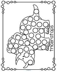 Set of abc dot marker coloring pages preschool alphabet printables free preschool printables alphabet preschool letters printables. Dot Markers 101 Theme Printables Free Sample Dinosaur Crafts Preschool Dot Marker Activities Dinosaur Theme Preschool