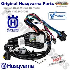 Green wire came off light socket and reground it no high it's a p.o.s and just wanna get running so the kids can ride. 532401098 Genuine Husqvarna Electrical Ignition Dash Wiring Harness For Tractors Ebay