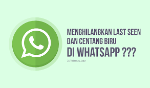 Lalu bagaimana cara agar tulisan di whatsapp dapat menjadi berwarna? Menghilangkan Last Seen Dan Centang Biru Di Whatsapp Privasi Wa Zotutorial