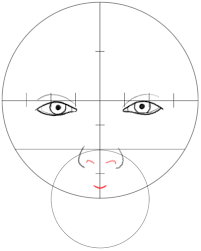 So sketch an oval outline that tapers down at the bottom. How To Draw A Face In Basic Proportions Drawing Beautiful Female Face Tutorial How To Draw Step By Step Drawing Tutorials