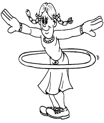 Hoola Hooper Exercise Coloring Pages Kids Play Color Coloring Pages Online Coloring Coloring Pictures