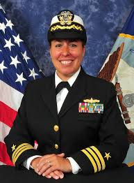Cdr Samantha Dutily Executive Officer Uss Oscar Austin May 2016 Navy Nursing Navy Captain Hat