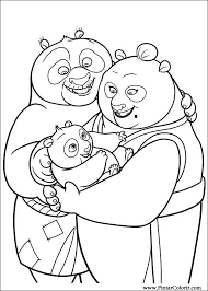 Desenhos Para Pintar E Colorir Kung Fu Panda 2 Imprimir Desenho 035