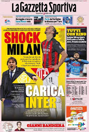 Il super balotelli francese vede la nazionale, il futuro è di cutrone. L Apertura De La Gazzetta Dello Sport Shock Milan Carica Inter Tuttomercatoweb Com