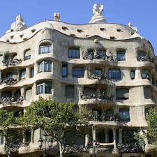 Antoni Gaudi Casa Mila Barcelona Art Nouveau Style 1906 Modern Architecture Gaudi Antoni Gaudi