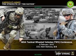 NDIA Tactical Wheeled Vehicles (TWV) Conference