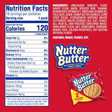 Butter, salted nutrition facts and analysis per serving. Nutter Butter Peanut Butter Sandwich Cookies 18 Packs 2 Cookies Per Pack Pricepulse
