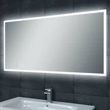 badkamerspiegel quatro 120x60cm geintegreerde led verlichting verwarming anti condens lichtschakelaar badkamerspiegel spiegel badkamer badkamer