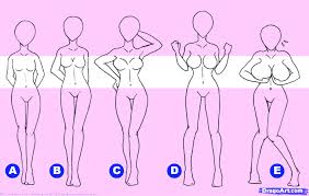 34 Engaging Anime Front View Breast Size Chart How To Draw