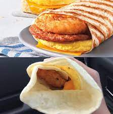 The Tim Horton S Farmer S Breakfast Wrap R Expectationvsreality