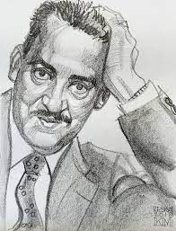 Thurgood Marshall, 9X12 Inches, Crayon On Paper Drawing By Kenney Mencher |  Saatchi Art