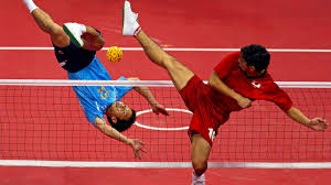 Hasil usaha gigih kepimpinan persatuan sepak raga malaya/malaysia, sepak raga jaring mula dipertandingkan dalam sukan seap 1965 yang mana malaysia menjadi tuan rumah. Sepak Takraw Pengertian Sejarah Teknik Sarana Prasarana Aturan