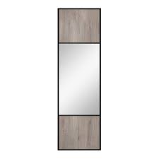 Vous garantir le bon achat, on y travaille tous les jours. Porte De Placard Coulissant Atelier Effet Bois Fume Miroir L 76 2xh 250cm Leroy Merlin