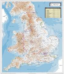 Map of wales and travel information about wales brought to you by lonely planet. National Trails Of England Wales Wall Map