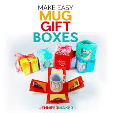 This will ensure that the roses don't wilt as quickly. Diy Mug Gift Boxes Cute Designs For Cricut Mugs Jennifer Maker