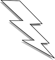 The resolution of png image is 1000x1000 and classified to lightning bolt ,lightning bolt transparent background,white lightning bolt. Black And White Lightning Bolt Coloring Page Color Luna