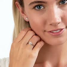 Blush Joy Ring set with Pink Diamonds from the Argyle Mine