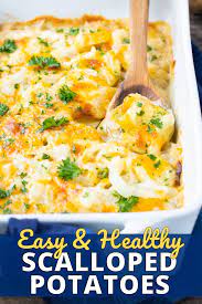 Easy Homemade Scalloped Potatoes Recipe Evolving Table Recipe Scalloped Potato Recipes Homemade Scalloped Potatoes Easter Side Dishes