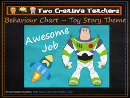 Behaviour Management Chart Toy Story Theme