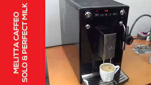 Caffeo® solo® & perfect milk combines compact design and heavenly creamy frothed milk. Melitta Caffeo Solo Perfect Milk Youtube