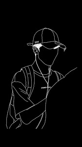 Kata Kata Ilusi Quotes Line Art Drawings Dark Wallpaper Black Aesthetic Wallpaper