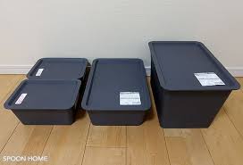 100均のスクエア収納ボックスが便利 サイズや使い方をブログでレポート フタ付き インテリア 収納 収納 アイデア スクエア ボックス