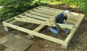 Build A Fortified Shed Floor Rockwell Mudsill Floor Joists And Perimeter Band Joists Diyshedfloor Bui Backyard Storage Backyard Storage Sheds Shed Floor