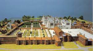 Richmond palace was a royal residence on the river thames in england which stood in the sixteenth and seventeenth centuries. A Model Of Richmond Palace Richmond Palace Palace Tudor Era