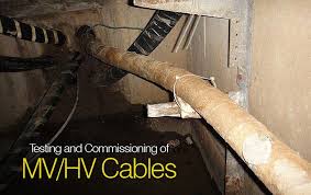 testing and commissioning of mv hv cables