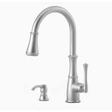 Will lowes cut laminate countertops ipervola co. Pfister Wheaton Stainless Steel 1 Handle Pull Down Kitchen Faucet Item 357236 Model F 529 7whs 4 8 Kitchen Faucet Faucet Stainless Steel Faucets