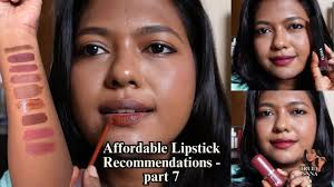 *MUST HAVES* AFFORDABLE LIPSTICKS RECOMMENDATIONS FOR DUSKY SKIN