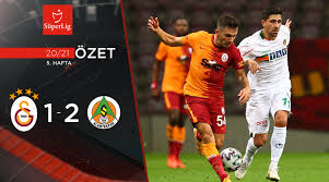 Head to head statistics and prediction, goals, past matches, actual form for super lig. 2020 2021 Galatasaray 1 2 Aytemiz Alanyaspor Mac Ozeti Tr Beinsports Com